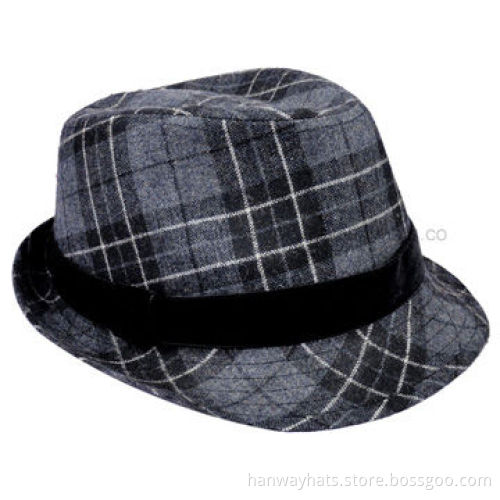 Cheap Mens Fedora Hats with GG Hat Band and Bow Trim